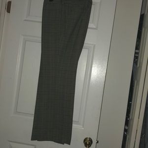 Plaid business pants